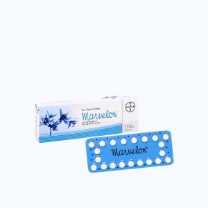 Viên nén Marvelon 0,15mg/0,03mg thuốc tránh thai hàng ngày (3 vỉ x 21 viên)
