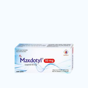 Viên nang Maxdotyl 50mg điều trị chứng lo âu ở người lớn, các rối loạn hành vi (2 vỉ x15 viên)
