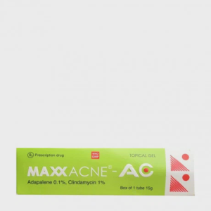 Thuốc dùng ngoài Maxxacne-AC điều trị tại chỗ mụn trứng cá (tuýp 15g)