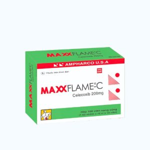 Viên nang Maxxflame-C 200mg điều trị viêm và giảm các cơn đau cơ xương khớp (10 vỉ x 10 viên)