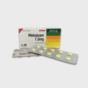 Viên nén Meloxicam 7,5mg Khánh Hòa kháng viêm, giảm đau cơ xương khớp (10 vỉ x 10 viên)