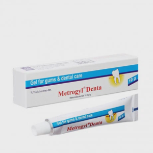 Gel bôi niêm mạc miệng Metrogyl Denta điều trị viêm nha chu, sâu răng, viêm nướu (tuýp 10g)