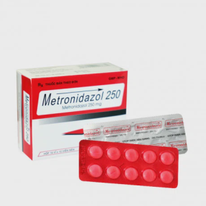 Viên nén Metronidazol 250mg DHG điều triị nhiễm khuẩn (10 vỉ X 10 viên)