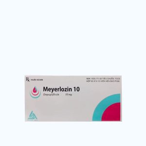 Thuốc Meyerlozin 10 Meyer-BPC điều trị tiểu đường tuýp 2 (3 vỉ x 10 viên)