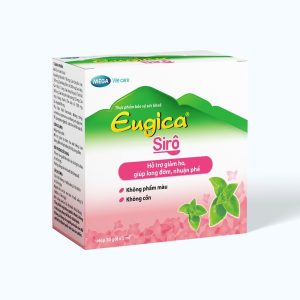 Siro thảo dược Eugica hỗ trợ giảm ho, nhuận phế (30 gói x 5ml)