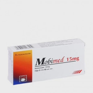 Viên nén Mobimed 15mg điều trị viêm khớp dạng thấp, viêm cột sống dính khớp (2 vỉ x 10 viên)