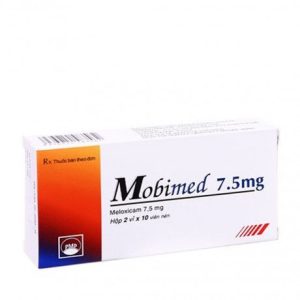 Viên nén Mobimed 7.5mg kháng viêm, giảm đau cơ xương khớp, viêm khớp dạng thấp (2 vỉ x 10 viên)