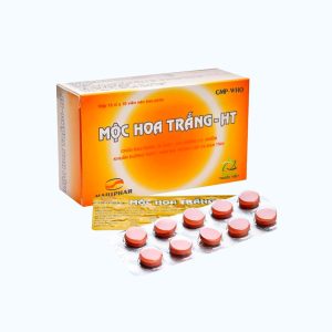 Mộc hoa trắng - HT (Hộp 10 vỉ x 10 viên)