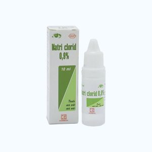 Natri Clorid nho mat mui Pharmedic - Vệ sinh mắt mũi, thông thoáng (Lốc 10 chai x 10ml)