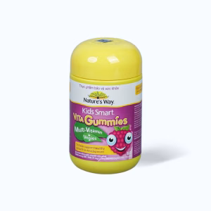 Kẹo dẻo Nature's Way Kids Smart bổ sung vitamin và rau củ cho trẻ (Hũ 60 viên)