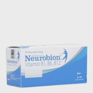 Viên bao đường Neurobion Tab điều trị rối loạn thần kinh ngoại vi, giảm đau (5 vỉ x 10 viên)