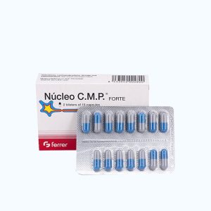 Viên nang Nucleo C.M.P Forte hỗ trợ trong điều trị suy nhược thần kinh chức năng (2 vỉ x15 viên)