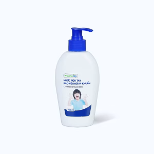 Nước rửa tay bảo vệ khỏi vi khuẩn chăm sóc toàn diện Pharmacity (Chai 200ml)
