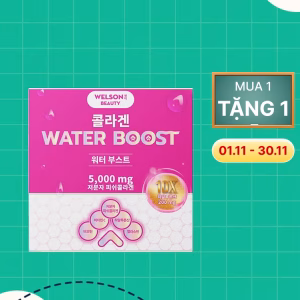 Nước uống Welson Beauty 10x Water Boost (Hộp 6 chai x 50ml)