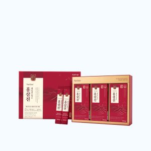 Thực phẩm bảo vệ sức khỏe Hồng sâm cô đặc HONGSAMJIN EVERYSTICK EX ( Hộp 3 hộp nhỏ *10 Gói)