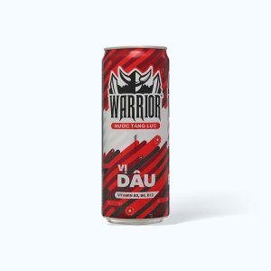 Nước uống tăng lực WARRIOR Hương Dâu Lon (320ml)