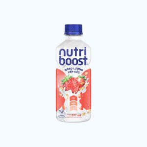 Nước uống NUTRI BOOST sữa trái cây hương dâu (297ml)