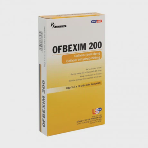 Viên nén Ofbexim 200mg kháng sinh điều trị nhiễm khuẩn (3 vỉ x 10 viên)