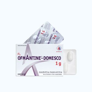 Viên nén Ofmantine 1g điều trị nhiễm khuẩn (2 vỉ x 7 viên)