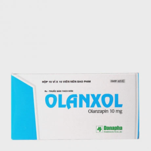 Viên nén Olanxol 10mg điều trị bệnh tâm thần phân liệt (10 vỉ x 10 viên)