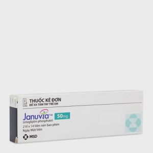 Viên nén Januvia 50mg điều trị đái tháo đường type 2 (2 vỉ x 14 viên)