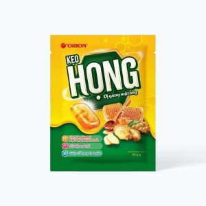 Kẹo ngậm ORION vị gừng mật ong gói (87.5g)