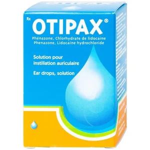 Thuốc nhỏ tai Otipax điều trị chứng đau tại chỗ viêm tai giữa (chai 15ml)