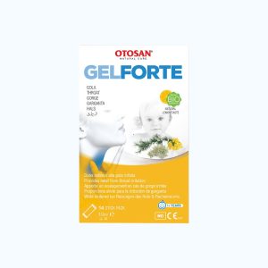 Gel OTOSAN Throat Gel Forte Gel hỗ trợ giảm viêm họng (14 Gói x 10ml)