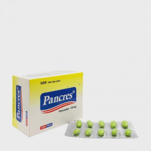 Viên nén Pancres trị đầy hơi, khó tiêu, hỗ trợ tiêu hóa (10 vỉ x 10 viên)
