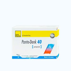 Viên bao tan ở ruột Panto-Denk 40mg DENK PHARMA viêm thực quản trào ngược (2 vỉ x 14 viên)