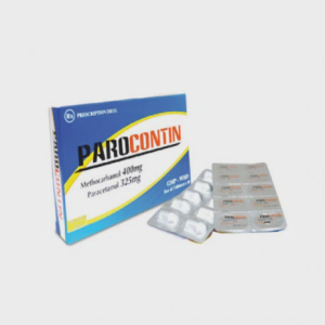 Viên nén Parocontin-F trị các trường hợp đau có liên quan đến co thắt cơ-xương khớp (3 vỉ x 10 viên)