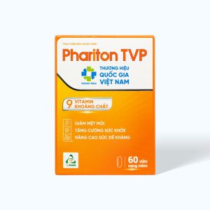 Viên uống PHARITON bổ sung vitamin khoáng chất (Hộp 12 vỉ x 5 viên)