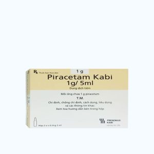 PIRACETAM KABI AMP INJ 1000MG /5ML5ML 12