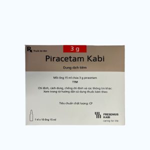 PIRACETAM KABI AMP INJ 3G 15ML 10