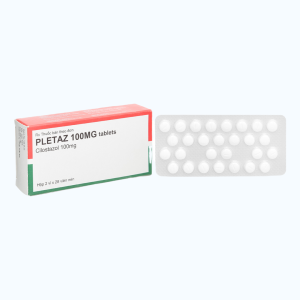 Pletaz Tab 100mg (Hộp 2 vỉ x 28 viên)