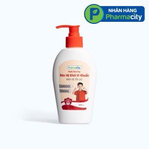 Nước rửa tay Pharmacity bảo vệ tối ưu (Chai 200ml) - New