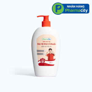 Nước rửa tay Pharmacity bảo vệ tối ưu (Chai 500ml) - New