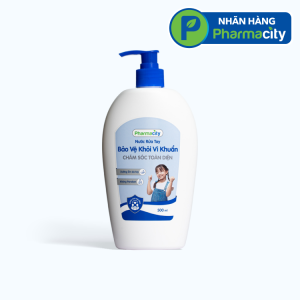 Nước rửa tay Pharmacity chăm sóc toàn diện (Chai 500ml) - New