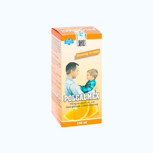 Siro Polcalmex phòng và điều trị thiếu calci (chai 150ml)