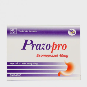 Viên nang Prazopro 40mg điều trị loét dạ dày (2 vỉ x 7 viên)