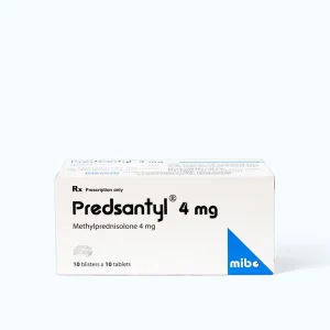 Viên nén Predsantyl 4mg kháng viêm, điều trị viêm thấp khớp, chống dị ứng (10 vỉ x 10 viên)