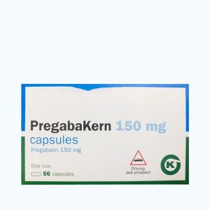 Viên nang Pregabakern 150mg điều trị động kinh,rối loạn lo âu (4 vỉ x 4 viên)