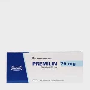 Viên nang Premilin 75mg điều trị động kinh,rối loạn lo âu (3 vỉ x 10 viên)