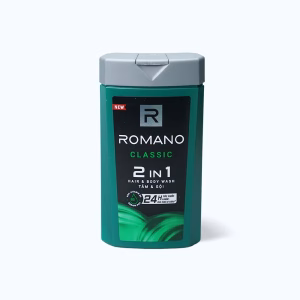 Sữa Tắm Gội 2in1 ROMANO CLASSIC (150ml)