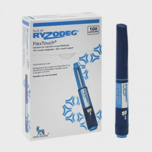 Dung dịch tiêm Ryzodeg 100mg Flextouch 100 IU/ml insulin trị đái tháo đường 0