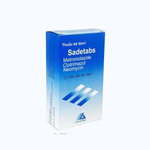 Sadetabs Gramon (2 vỉ x 6 viên)