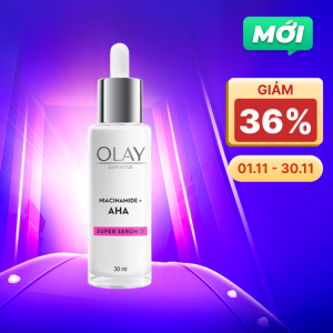 Serum Dưỡng Ẩm Olay Luminous Niacinamide & AHA 30ml/Chai