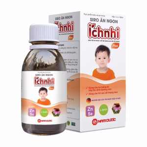 Siro Ích Nhi Plus giúp bé ăn ngon (Chai 100ml)
