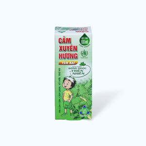 Siro Cảm xuyên hương điều trị cảm lạnh, cảm cúm (chai 60ml)