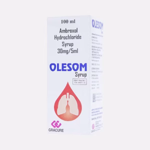 Siro Olesom 30mg/5ml trị bệnh đường hô hấp, viêm phế quản mãn, hen phế quản (chai 100ml)